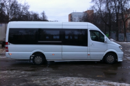 Микроавтобус Mercedes Sprinter с кожанным салоном №4