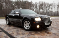 Представительский (VIP авто) Chrysler 300C черный превью №2