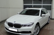 Представительский (VIP авто) BMW 7 new белый 1 превью №2